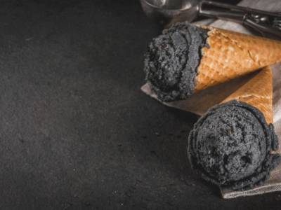 Avete mai provato il gelato al sesamo nero?
