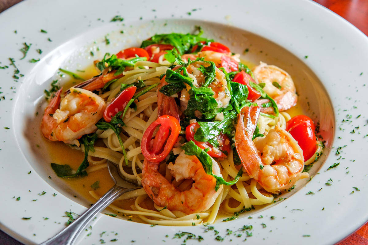 Linguine agli scampi