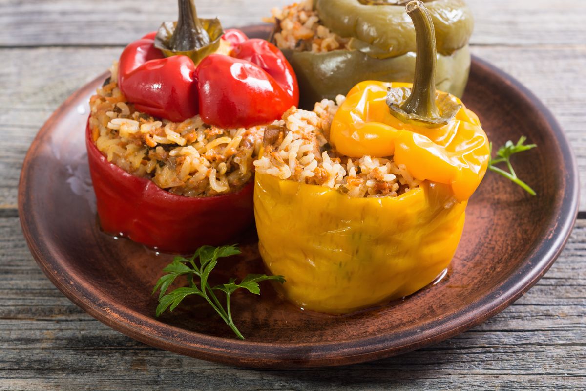 Rice-stuffed Peppers