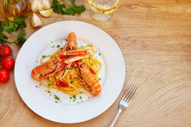 Linguine Agli Scampi: Ecco Come Prepararle Con La Ricetta Facile