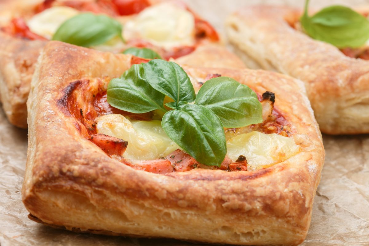 Pizzas Of Puff Pastry