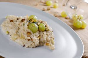 Risotto all'uva