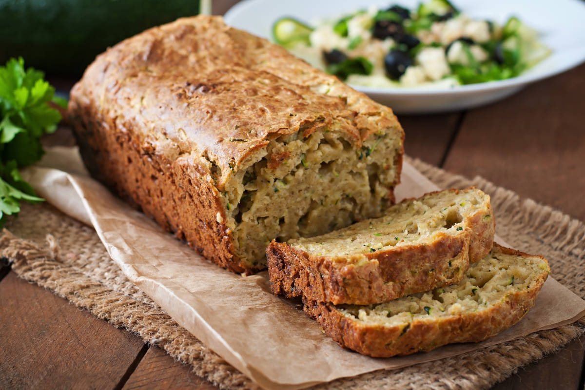 Torta salata con verudre