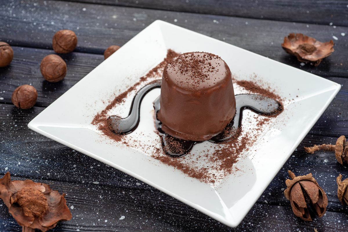 Chocolate pudding with the Thermomix