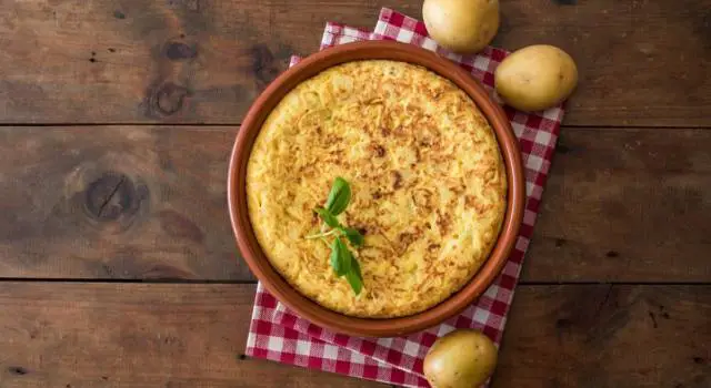 La Ricetta Della Frittata Di Patate Al Forno Con Cipolla