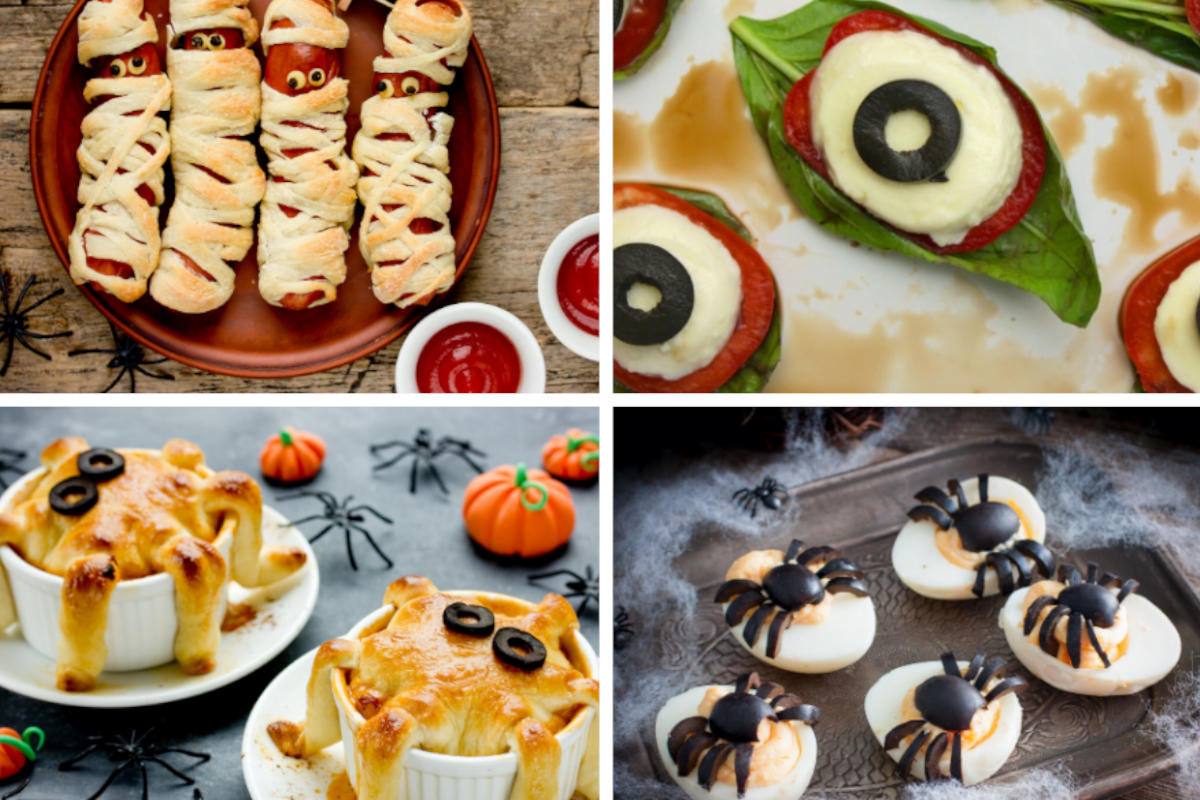 Menù delle ricette di Halloween dolci, antipasti e tante idee per cena!