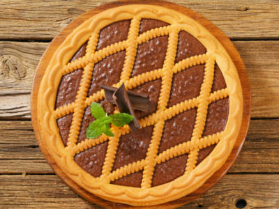 Crostata con crema al cioccolato: semplicemente buonissima!