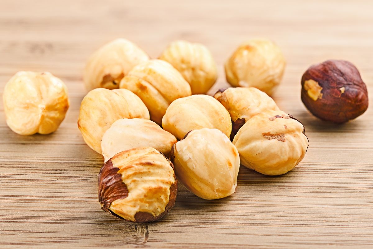 toasted hazelnuts