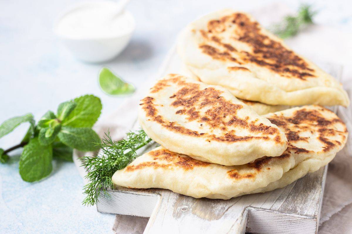 Bread in a pan