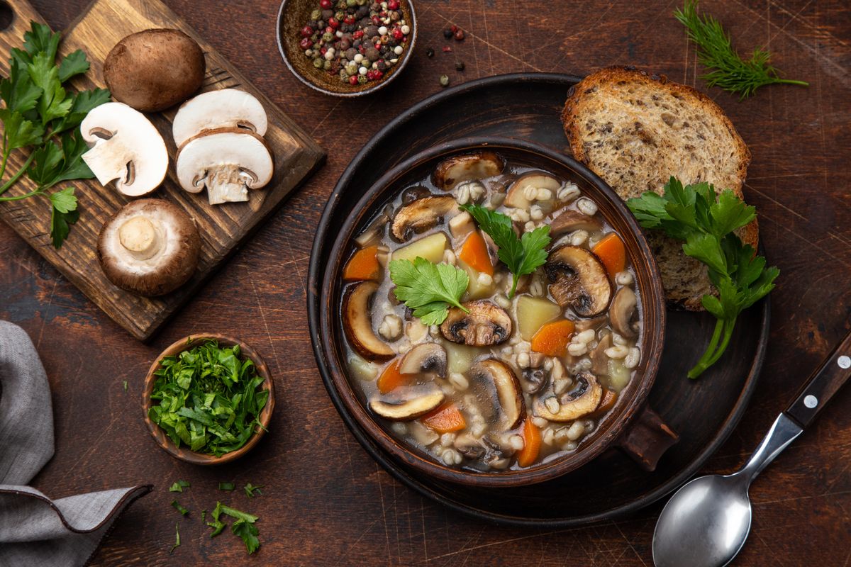 Mushroom soup