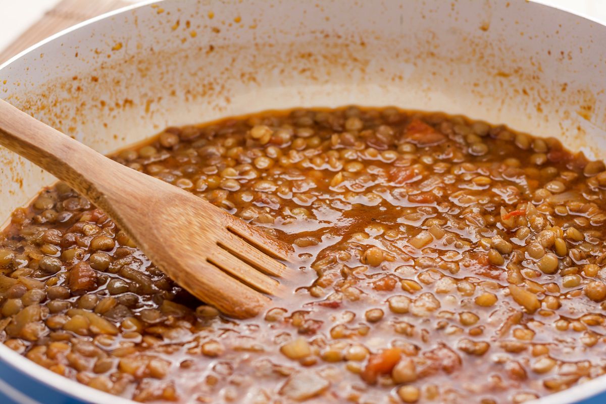 Cook lentils