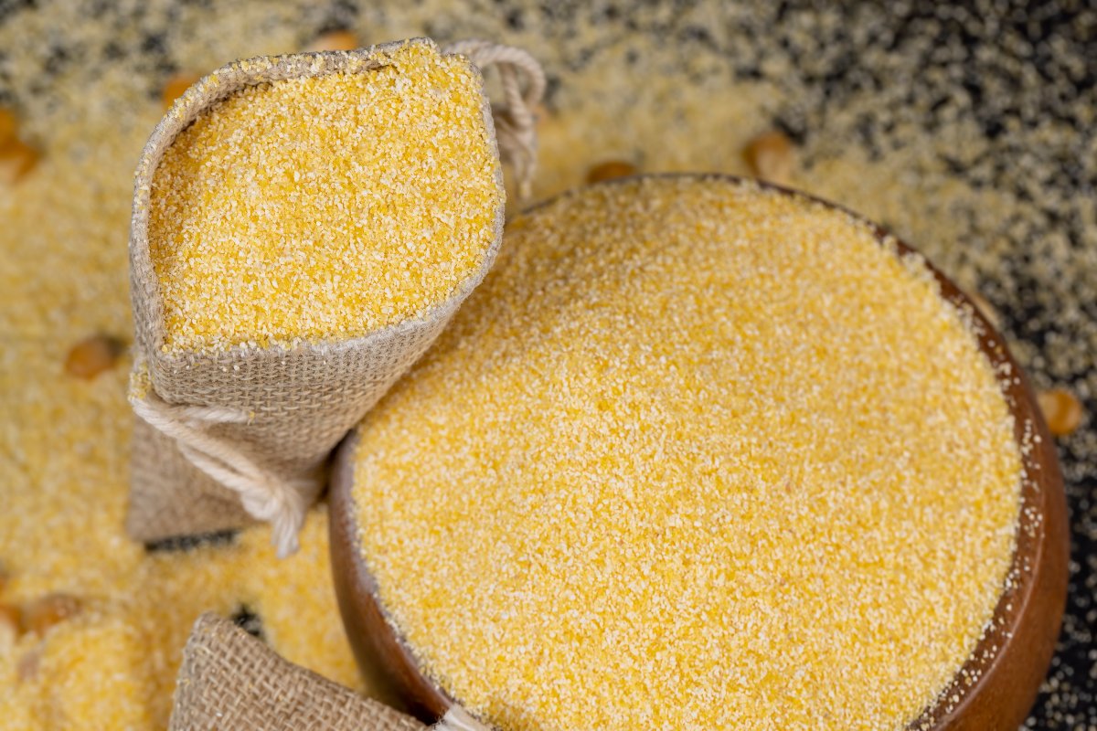 Corn flour for polenta