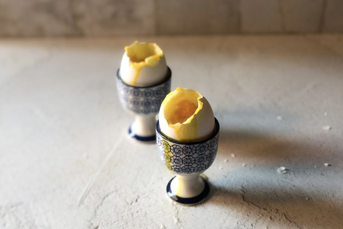 Soft-boiled eggs