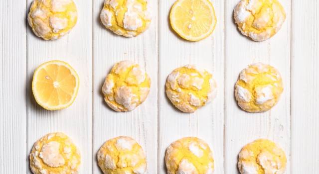 Biscotti al limone: morbidissimi, profumati e pronti in 15 minuti