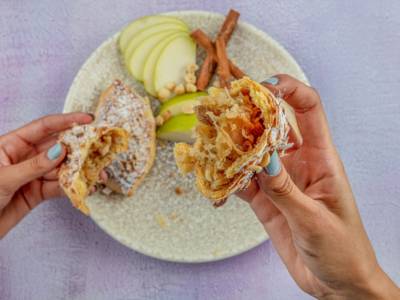 Biscotti di frolla ripieni di mele: perfetti per il tè