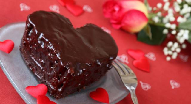 Dessert al cioccolato di San Valentino: un semifreddo&#8230; romantico!