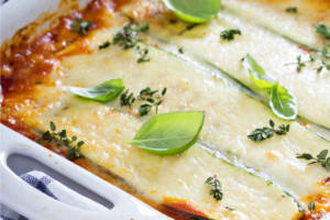 lasagne con zucchine e prosciutto