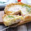 torta salata prosciutto e formaggio