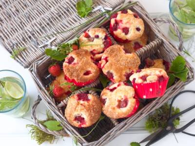 Ricetta salva-fragole: golosi muffin, da decorare a piacere