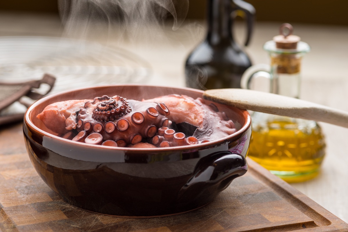 Octopus in a pressure cooker