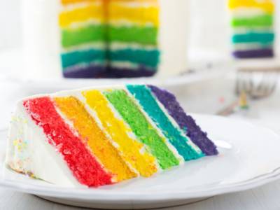 Torta arcobaleno facile: ecco la ricetta della Rainbow Cake alla portata di tutti