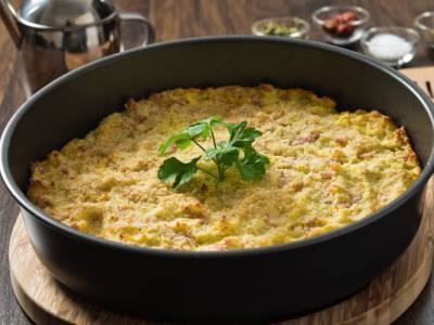 Gateau di patate in padella