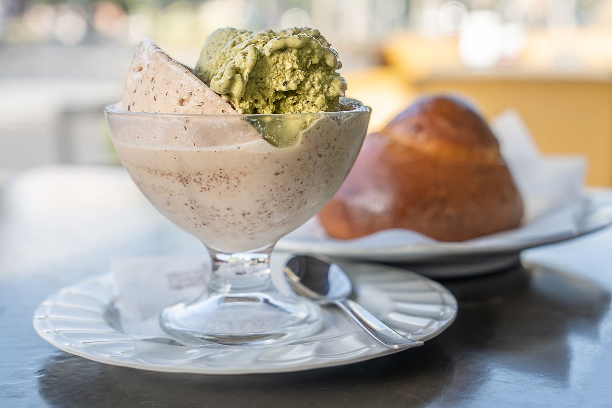 Sicilian granita flavours