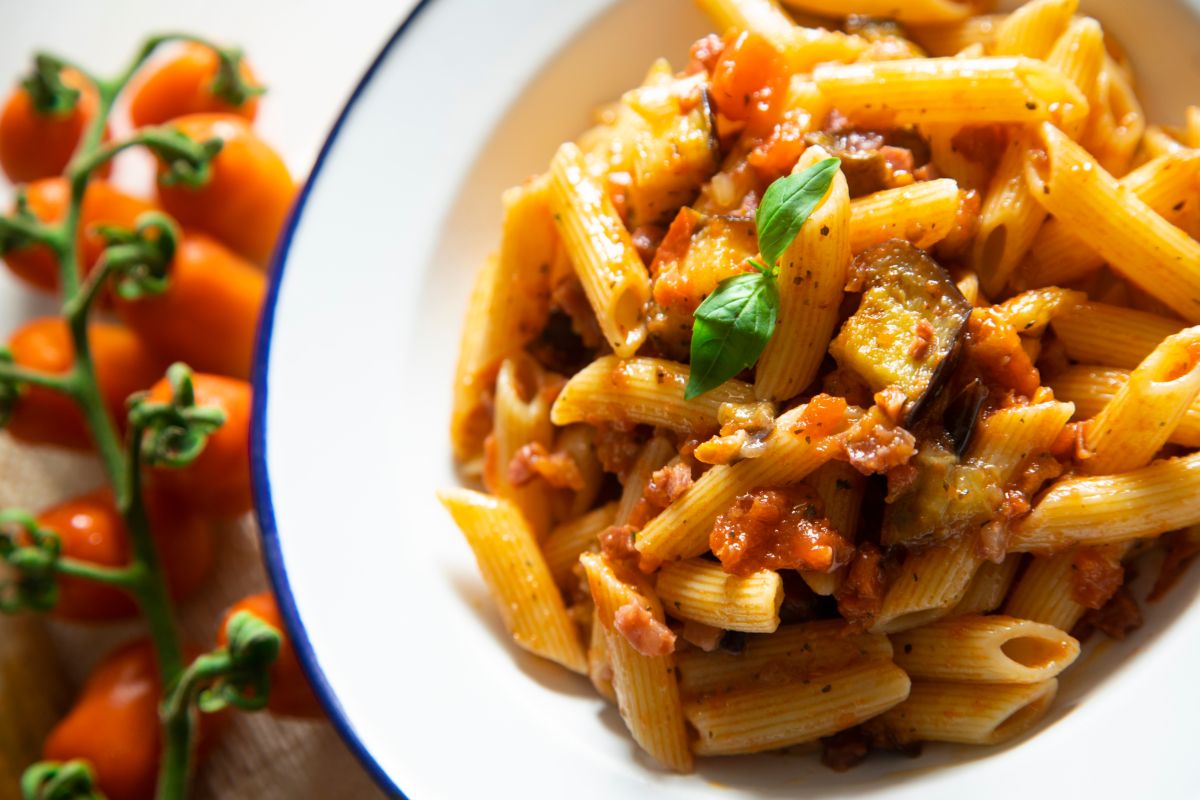 pasta alla norma light