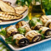 Involtini di melanzane con pesce spada