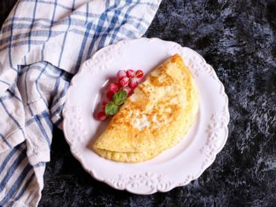Omelette di albumi dolce: leggera e ricca di proteine