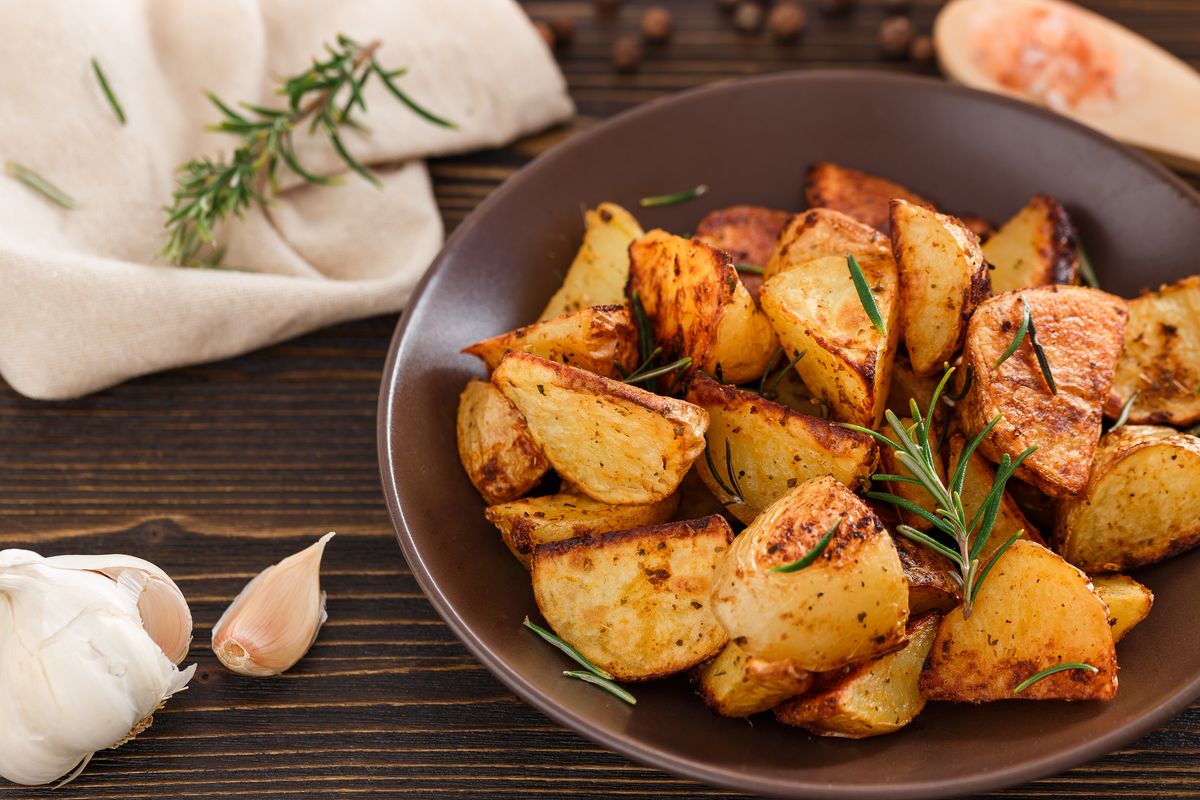 Baked potatoes