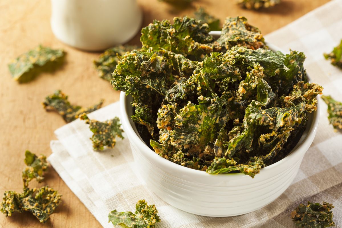 Chips di cavolo nero