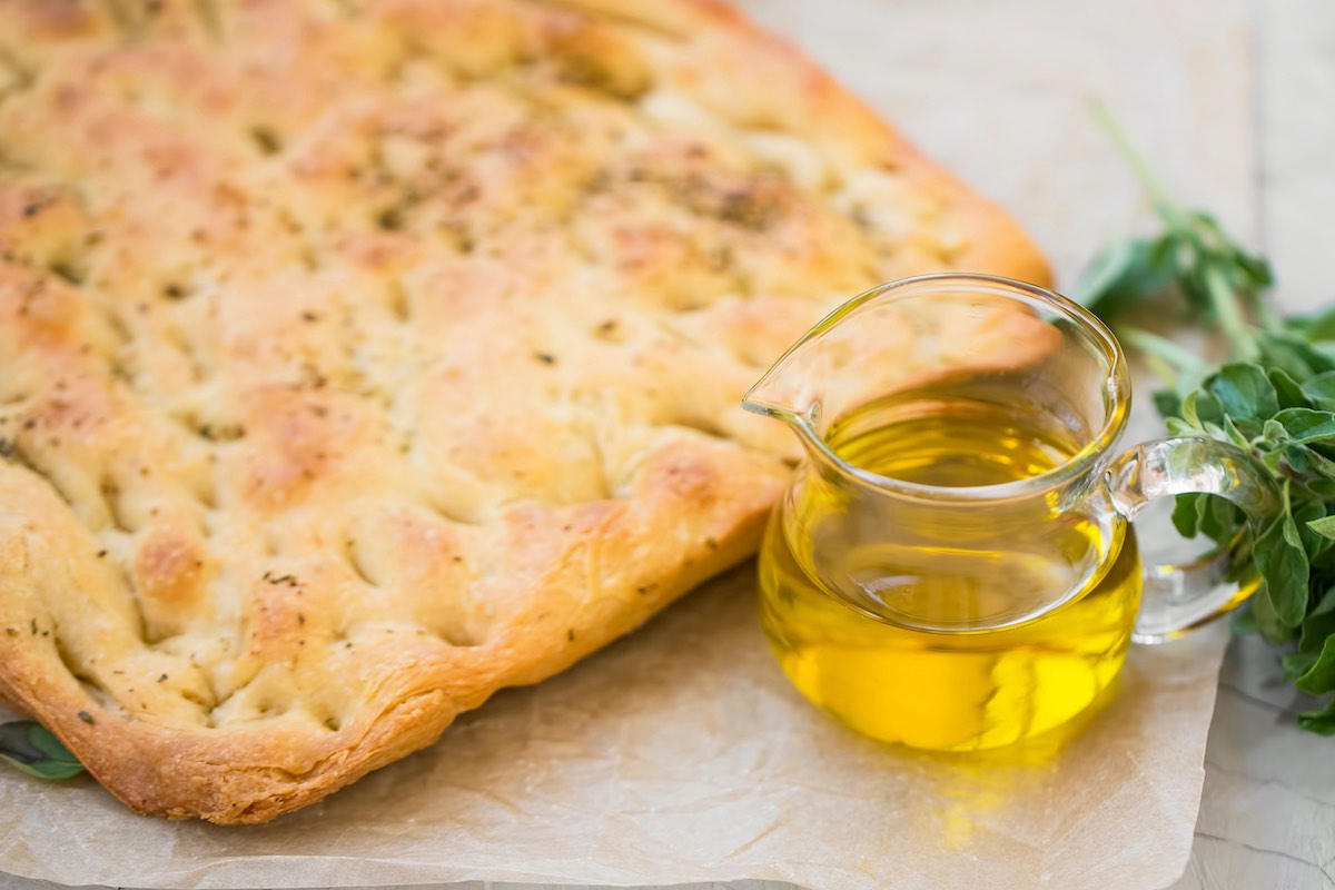 Focaccia without yeast