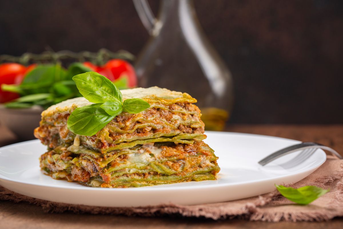 Lasagne al ragù in FRIGGITRICE AD ARIA, ricetta FACILE E VELOCE! 