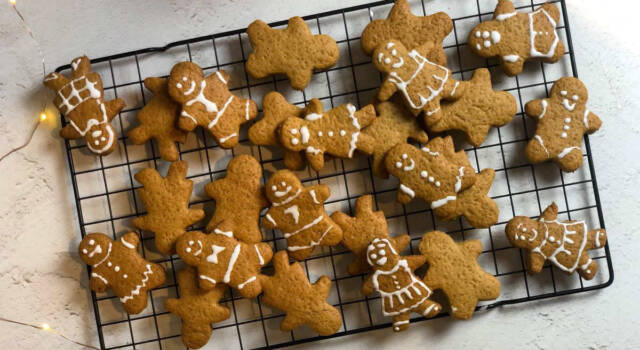 Non è Natale senza i gingerbread, gli omini di pan di zenzero speziati!