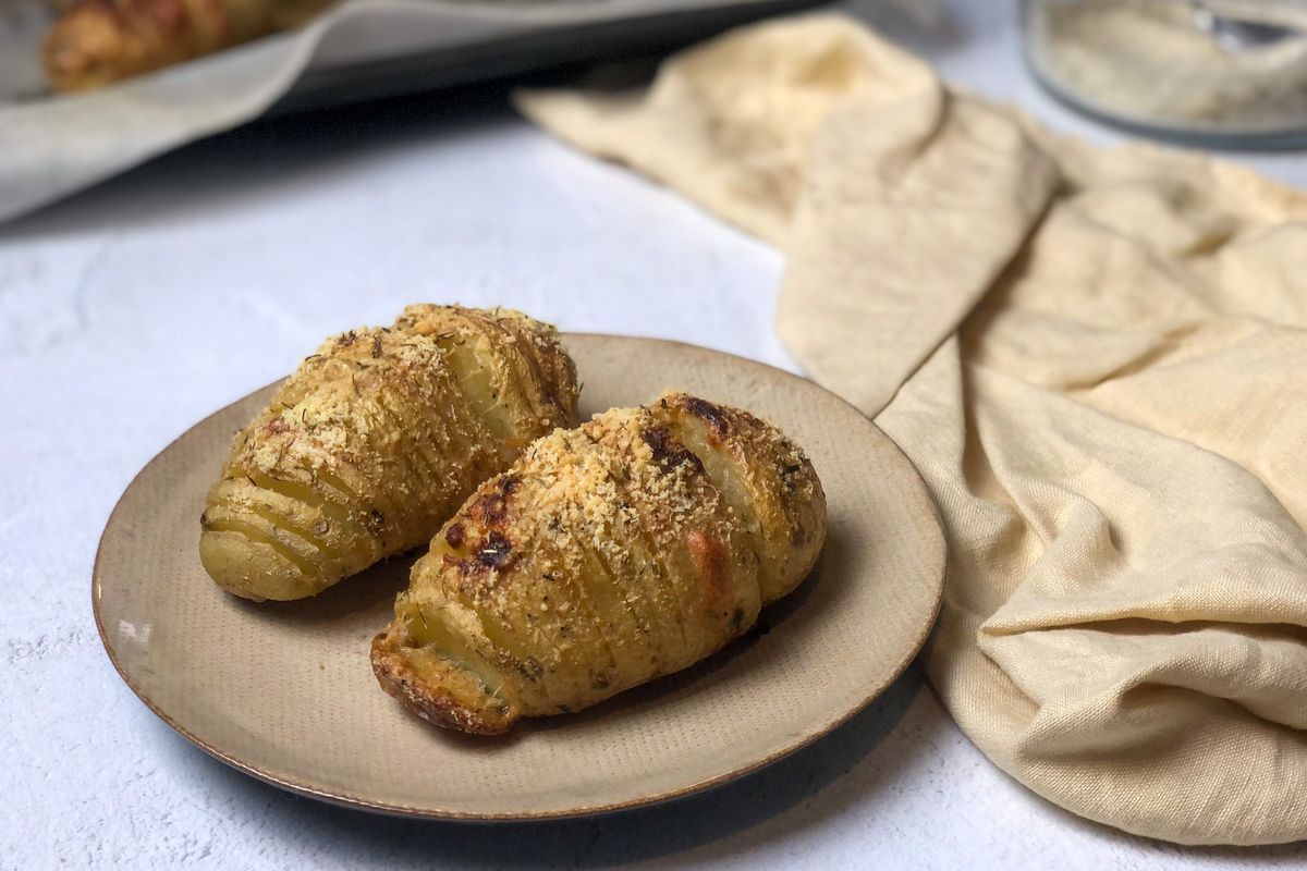 Hasselback potatoes