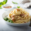 Carbonara con panna