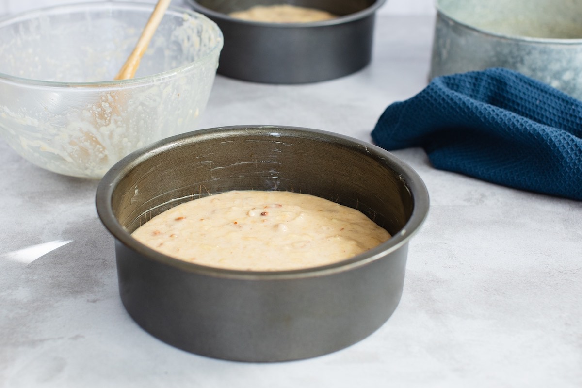 Carrot cake dough