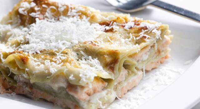 Lasagne al salmone e besciamella: la ricetta del piatto goloso