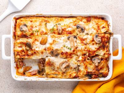 Lasagne ai funghi, un piatto unico incredibilmente gustoso!