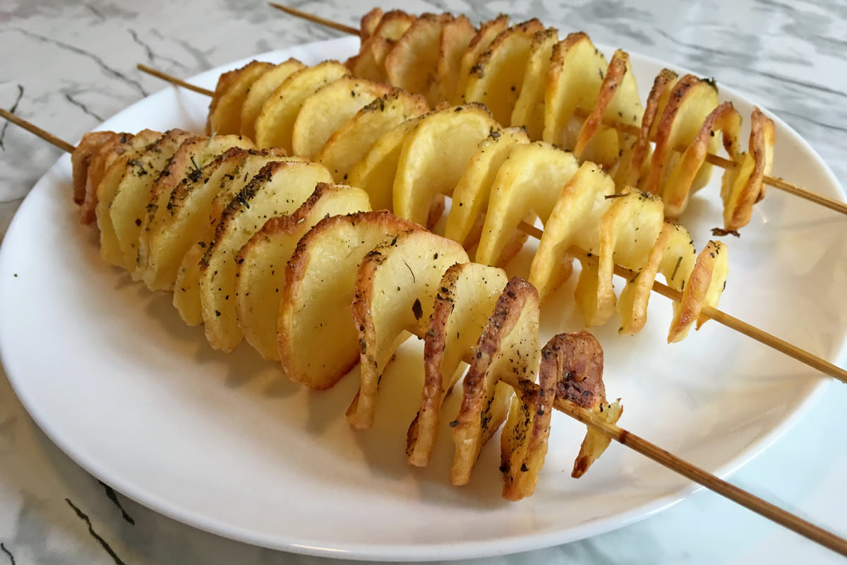 patate a spirale fritte