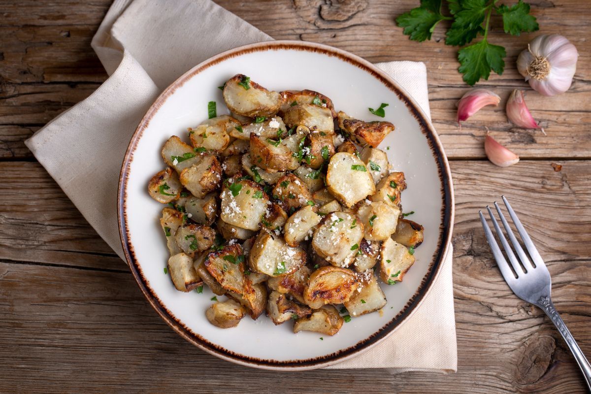 Baked Jerusalem artichoke