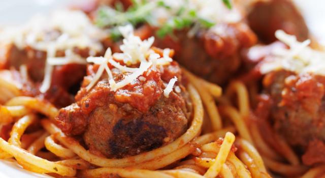 Spaghetti con polpette: il piatto americano che ha conquistato l&#8217;Italia