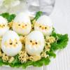 Uova sode pasquali a forma di pulcino: simpatiche e… deliziose
