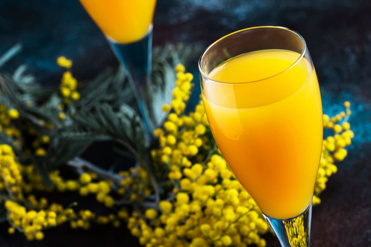 Mimosa cocktail