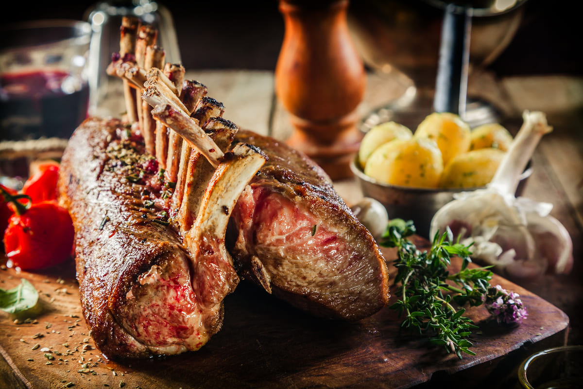 Costolette di agnello al forno