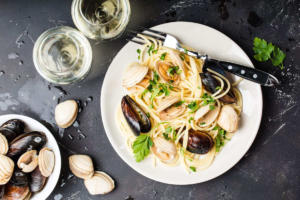 Spaghetti cozze e vongole