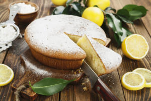 Torta al limone senza uova