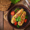Zucchine ripiene vegetariane
