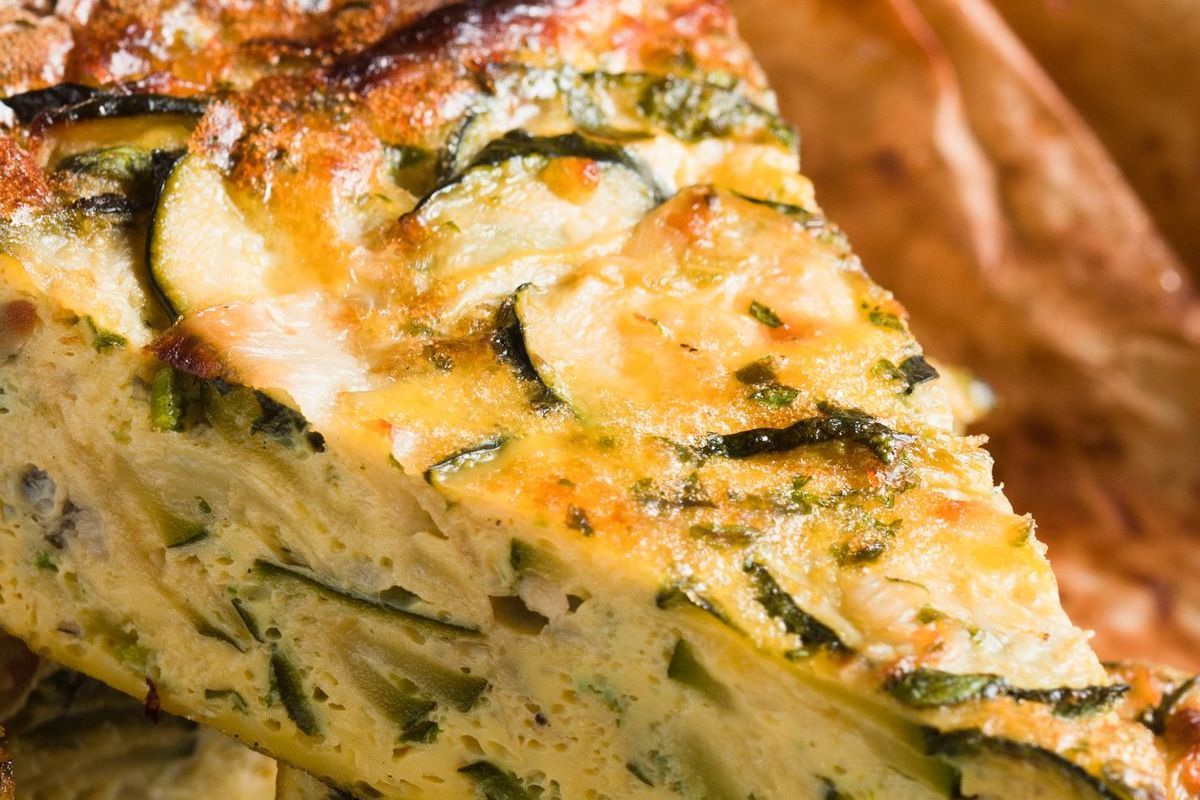 Zucchini savory pie